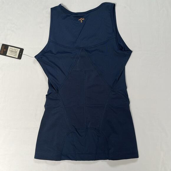 Tommie Copper Lower Back Support Tank Top Dark Navy Size Large - Picture 5 of 7